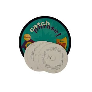 Vintage Catch Phrase 1994 Replacement Parts Game Board & Word/Phrase Discs